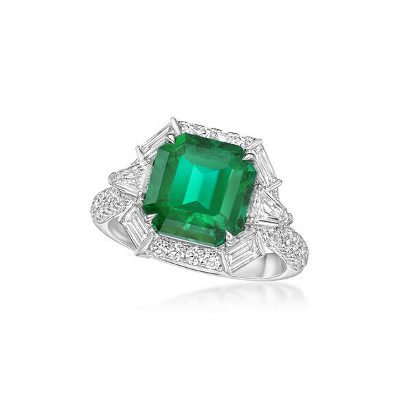 Muzo Emerald Cocktail Ring